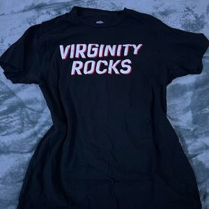 virginity rocks t shirt